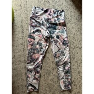 Evolution And Creation Multicolor Leggings Size Large Fit Like Medium
